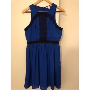 Blue dress